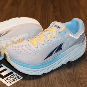 Altra Via Olympus Grey Blue Womens Size 8 Athletic Sneakers